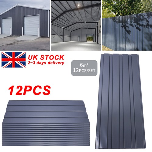 12x grey cladding galvanized - grey,