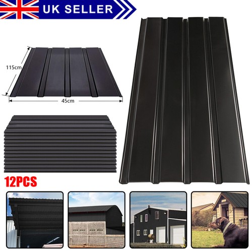 12x black cladding - cladding, galvanized
