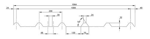 Box profile foam - eaves, fillers