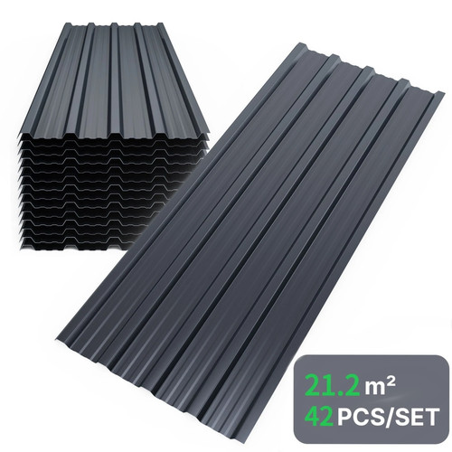 Metal roof sheets - sheets, 21.2m²